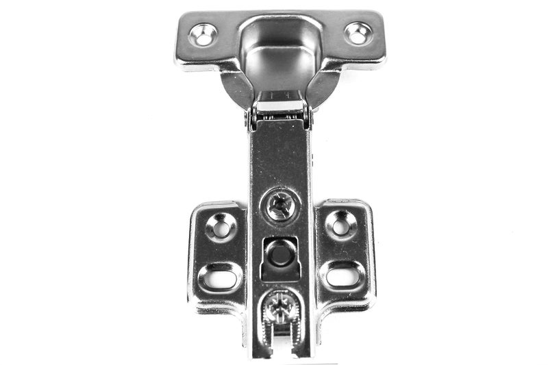 Berta (20 Pieces) Full Overlay Frameless European Hinges, 105 Degree 2-Cam 4-Way Adjustable Concealed Kitchen Cabinet Door Hinges with Screws - Image 2